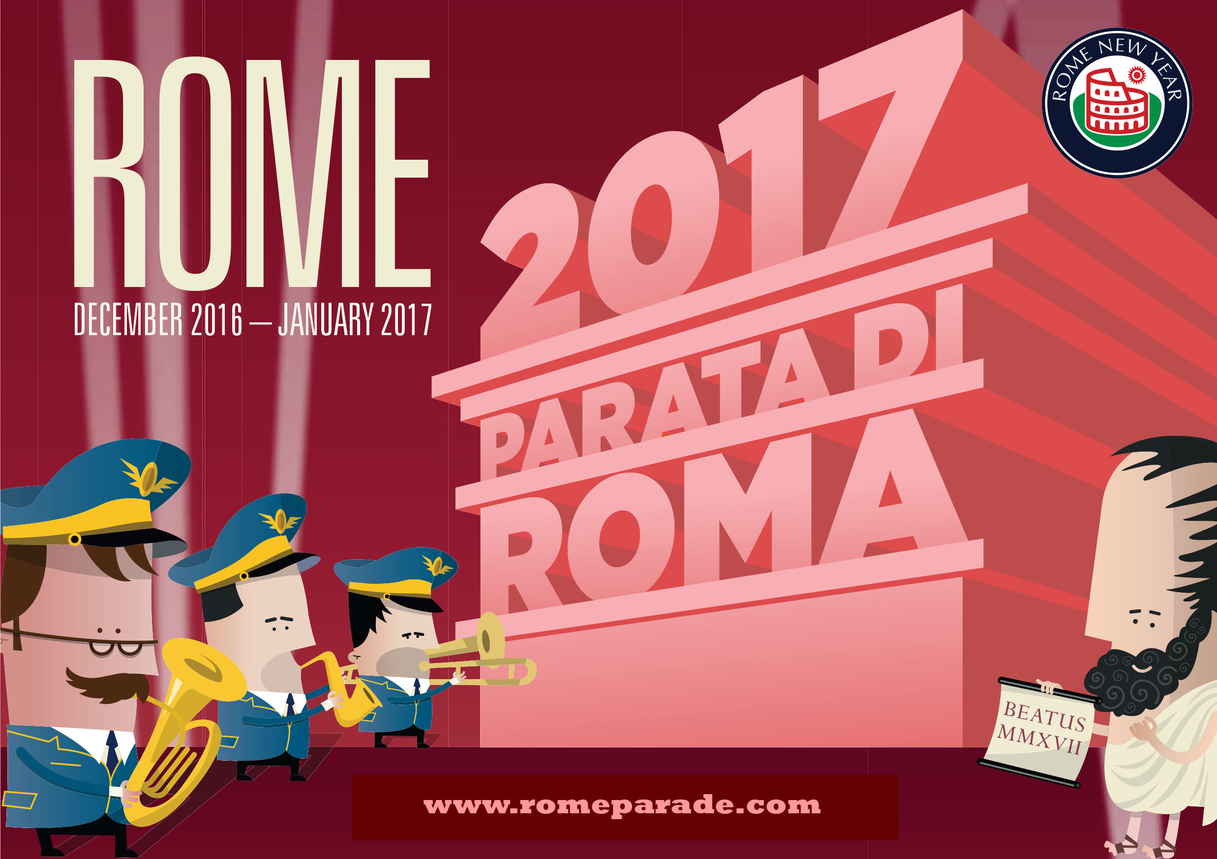 IL FESTIVAL DI FRASCATI E LA NEW YEAR’S PARADE DI ROMA